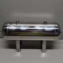 2.5Gallon 304 Stainless Steel High Pressure Mini Small Portable Air Tank Air Reservoir Water Storage Tank (10L-SG)