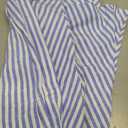 Mansy Women's Plaid Gingham Maxi Skirt High Waist A Line Pleated Flared Summer Casual Swing Long Skirt 2026 (Blue, M)