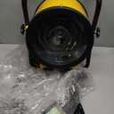 Greenhouse Heater with Digital Thermostat, Grow Tent Heaters, Overheat Protection, Fast Heating for Green House, Flower Room, Yellow