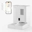 5G/2.4GHz WiFi Automatic Cat Feeder and Waterer 2-in-1 Set for Pets, Camera Version and Standard Version (Camera&WiFi 2-in-1)