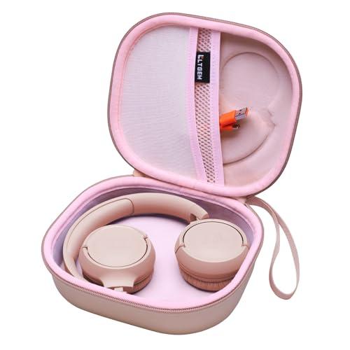 LTGEM Case Compatible for JBL Live 670NC / 770NC / 680NC / 780NC Headphones, Rose Gold