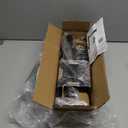 monTEK Stable Freestanding Dual Monitor Stand for 1732 Computer Screens, Heavy-Duty Desk Mount with 22 lbs per Arm, Fully Adjustable Brackets and Arms, Solid V-Shaped Base, VESA 100x100mm Max (Horizontal), Matte Black