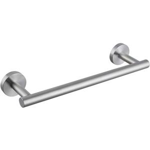 SUS 304 Stainless Steel 12-Inch Hand Towel Bar Bathroom Towel Holder Kitchen Dish Cloth Hanger RUSTPROOF Wall Mount Brushed Finish