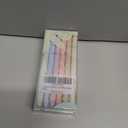 2 x Hapikalor Gel Pens, 6 Pcs 0.5mm Quick Dry Black Ink Pens Fine Point Smooth Writing Pens, Cute Gifts for Women Stocking Stuffers for Teen Girls (1 Count (Pack of 6), Multicolor)