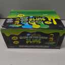 Kangaroo 12 Pack Slime Toy (Glow in Dark Slime), 12 Bottles Glow Slime, Blue, Yellow & Green