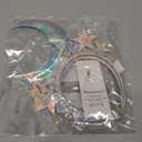 Light Up Moon Headband Star Costume Hair Accessories for Women(Colorful, One Size) (Pack of 1)
