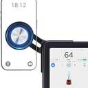 BASENOR Tesla Phone Mount Magnetic Holder for Model Y 3 [Strongest Magnet Power] 360° Swivel Car Mount for Tesla Accessories Fit All iPhone Android with Magnetic Ring (Not Fit Model 3 Highland)