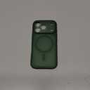 TOCOL for 17 Pro Case, Full Camera Protection, Built-in Magnetic Ring, Compatible with Magsafe Charger, Drop Protection, Translucent Matte Phone Case for iPhone 17 Pro 6.3 inch (Alpine Green)