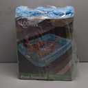 SLOOSH Inflatable Tanning Pool Lounger Float, 85" x 57" Extra Large Pool Floats Adult with Pillow, 4 in 1 Suntan Tub Raft Floatie,Sunbathing Bed Lounge for Water Blow Up Ball Pit Party Gifts, XL-Blue