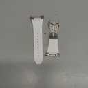 Compatible with Samsung Galaxy Watch Ultra Band 47mm，Durable Metal Connector with Soft Silicone Sport Strap for Men Women，Rugged Galaxy Watch Ultra Breathable Bands