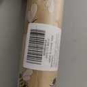 RUSPEPA Bee Wrapping Paper Roll, Mini Roll, Honey Bee Design Kraft Gift Wrap Paper Great for Birthday, Party, Holiday, Baby Shower, 17 Inches X 32.8 Feet