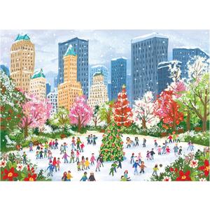 RoseArt - Soft Touch - New York Christmas - 1000 Piece Jigsaw Puzzle for Adults