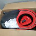 O-Cedar EasyWring Microfiber Spin Mop & Bucket Floor Cleaning System + 2 Extra Refills, Red/Gray