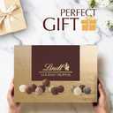 Lindt Gourmet Truffles Chocolate Candy Truffles, Assorted Chocolate Truffles, Great For Gift Giving, 14.7 oz. Gift Box (EXP 08/12/26)