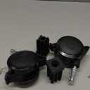 70360 Locking Caster with Insert for Weber Spirit Grill Parts 2009-2012, for Summit Grills Part 2007-2011, for Genesis Grill Parts 2007-2011, 2 Pack for Weber Grill Replacement Wheels