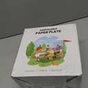 150 Pieces Neon Disposable Paper Plates 9 Inch Heavy Duty Dinner Plates, Solid Color, Table Decorations Party Supplies for Birthdays, Weddings, Daily Use