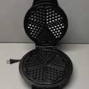 Mueller Heart 5 Waffle Maker, Waffle Iron, Adjustable Browning Control & Nonstick, Cool Touch Handle, Easy to Clean, Small Kitchen Appliances