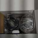 La Reveuse Smoothies Blender Personal Size 300 Watts with 18 oz BPA-Free Portable Travel Sports Bottle, Silver