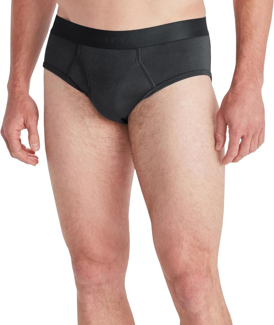 ExOfficio Men's Everyday Brief (Large, Black)