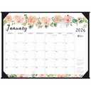 2026 Desk Calendar - Jan 2026 - Dec 2026, 12 Months Large Monthly Desk Calendar, 22" x 17", Desk Pad, Large Ruled Blocks, to-do List & Notes, Best Desk/Wall Calendar for Planning or Organizing