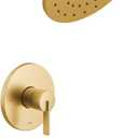 Moen Cia Brushed Gold M-CORE 3-Series 1-Handle Tub and Shower Trim Kit, Valve Required, UT3363BG