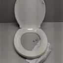 KOHLER 78059-RL-0 Rutledge Nightlight ReadyLatch Slow Close Toilet Seat, Round-Front, Quiet-Close Lid and Seat, Grip-Tight Bumpers, White