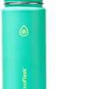 ThermoFlask Insulated Water Bottle with Spout Lid (24 oz, Screamin' Green) - Leakproof, Stainless Steel Water Bottle for Cold & Hot Drinks, Travel & Daily Hydration