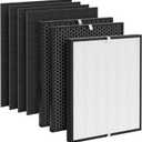 Premium Replacement Filter Compatible with AD3000 Air Puri-fier, Include 1 Premium Filter + 2 Carbon Filters + 4 Pre-filters