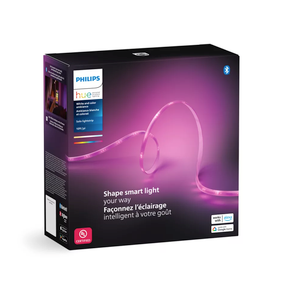 Philips Hue Indoor 16 Ft Smart LED Solo lightstrip Base Kit - 1 Pack - Control with Hue App - Compatible with Alexa, Google Assistant and Apple HomeKit