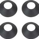14137 3"-4" Waterproof Rain Collars for No-Calk Roof Flashing, Replacement 3"-4" Roof Vent Boot (Pack of 4)
