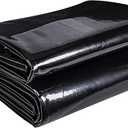 ToLanbbt Pond Liner 13 x 20 Ft HDPE Pond Liners, 20 Mil UV Resistant Preformed Pond Liner Easy Cutting, Pond Liner for Natural Looking Ponds, Waterfall, Koi Pondsand Water Garden (Black)