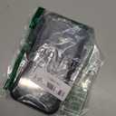 Seacosmo for iPhone 16e Case, Full Body Bumper with Built-in 9H Tempered Glass Privacy Screen Protector and Camera Lens Protection, Compatible with MagSafe, Shockproof 16 e Phone Case, 6.1", Black