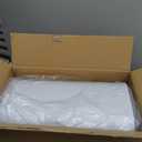 White Plastic Mini Trash Can, Toilet Cleaner Stick, Toilet Brush Holder, 36 Refills, 2-Gallon Trash Can with Pop-Out Lid, Suitable for Bathrooms and Small Toilets.