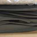 MINGBRON Leather Car Seat Covers,Car Seat Covers Full Set,Automotive Seat Covers 5 Seats,Fit for Most Cars SUV and Most Sedans Grey