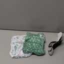 Pet Parents® Washable Dog Diapers (2pack) + Extendrs® of Durable Doggie Diapers, Premium Dog Diapers Female (Small, Daisy)