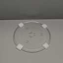 11.25" Microwave Glass Turntable Plate Replacement - Compatible with Samsung and GE -11 1/4" Microwave Glass Plate Replaces WB49X10097 WB39X0078 WB49X10034 AP3188581 PS651544 - BY AMI PARTS (11.25IN)