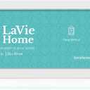 LaVie Home 8x24 Picture Frame White, Panoramic Picture Frame for Wall Decoration, Classic Black Minimalist Style Suitable for Decorating Houses, Offices, Hotels1 Pack