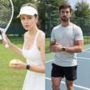 2 x Stainless Steel Mesh Loop for Apple Watch Band 38mm 40mm 41mm 42mm(Series 10), Magnetic Clasp Replacement Bands for iWatch Ultra Series 9 8 SE 7 6 5 4 Women & Men (gold)