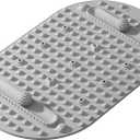 Acupressure Foot Massager Mat with Massage Ball - Comfortable Silicone Mat with 7 Therapeutic Magnets, Non-Slip Design for Stress Relief, Improve Foot Health, Home & Office Use, 30 x 18 inches