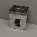 Elite Gourmet EHC4128 Automatic 4Cup Brew & Drip Coffee Maker with Pause N Serve, Glass Carafe, Reusable Filter, On/Off Switch, Keep Warm, Water Level Indicator, Black