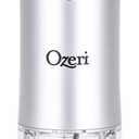 Ozeri Nouveaux Electric Wine Opener with Removable Free Foil Cutter, Refined Silver (Sliver)