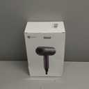 slopehill Professional Ionic Hair Dryer, Powerful 1800W Fast Drying Low Noise Blow Dryer with 2 Concentrator Nozzle 1 Diffuser Attachments for Home Salon Travel (Black)