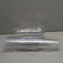 Lilymicky 60 Sets 24 oz Clear Plastic Cups with Dome Lids, 24 oz Disposable Plastic Drinking Parfait Cups for Ice Coffee, Smoothie, Frappuccino, Bubble Boba