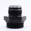 Male -16 AN to -20 AN ORB Fitting Adapter Aluminum Black