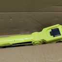 Electric Weed Wacker Eater Cordless Weed Trimmer Battery Powered 24V Powerful Brushless Brush Cutter with 2pcs 4.0Ah Batteries and Charger Stringless Grass Trimmer 2 Types Blades for Yard (Green)
