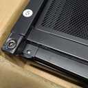 Fireplace Screen with Sliding Doors, 37.8" L x 30.7" W Hand-Forged Iron Fire Place Screens Stand Alone Heavy Duty, Decorative Fireplace Door Gate Cover Guard for Living Room Children and Pet Proofing