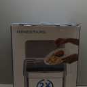 Ninestars 13 Gallon Odor Neutralizing Smart Trash Can, UV + Dual Purification, Odor Control Motion Sensor Garbage Bin, Universal Power Adapter, ONT-50-81SL Stainless Steel, Silver, Nova Series (Large)