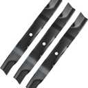 04965000 High Lift Blades for 60" Mower Deck, Compatible with A-riens Ikon XL XD Gravely ZT XL 60, ZT XL 60 CARB, ZTX 60 Lawn Mower, 3 Pack