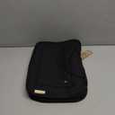 BAGSMART Large Toiletry Bag Travel Bag with Hanging Hook, Water-resistant Makeup Cosmetic Bag Travel Organizer for Accessories, Shampoo, Full Sized Container, Toiletries (Black)