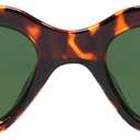 2 x GUVIVI Retro Rectangular Sunglasses for Women Men Chic 90s Rectangle Sunnies Small Narrow Shades Trendy Sun Glasses